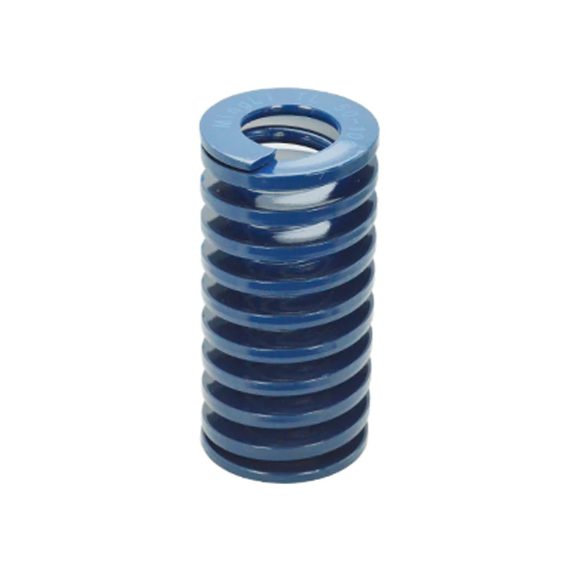 MroMax Compression Springs 5Pcs 14mm OD 25mm Long Spiral Stamping Light Load Compression Mould Die Spring Blue 