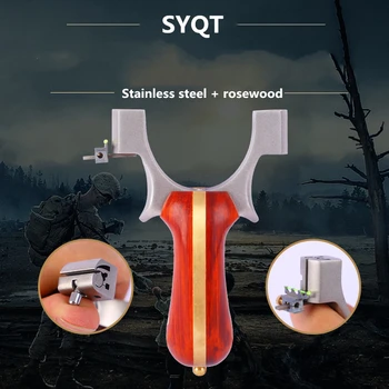 

Slingshot New Precision Flat Leather Athletic Side Cam Shaft Quick Pressure Free Wire Cutting Outdoor Hunting Slingshot