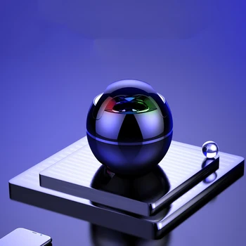 

Mini Ball Bluetooth Speaker Stereo Subwoofer Wireless Audio Support TF Card Colorful LED Light Speaker With Micphone