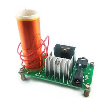 

2Pcs Mini Tesla Coil Isolated Transmission Arc U47 ic Props Isolated Lighting DIY Kit
