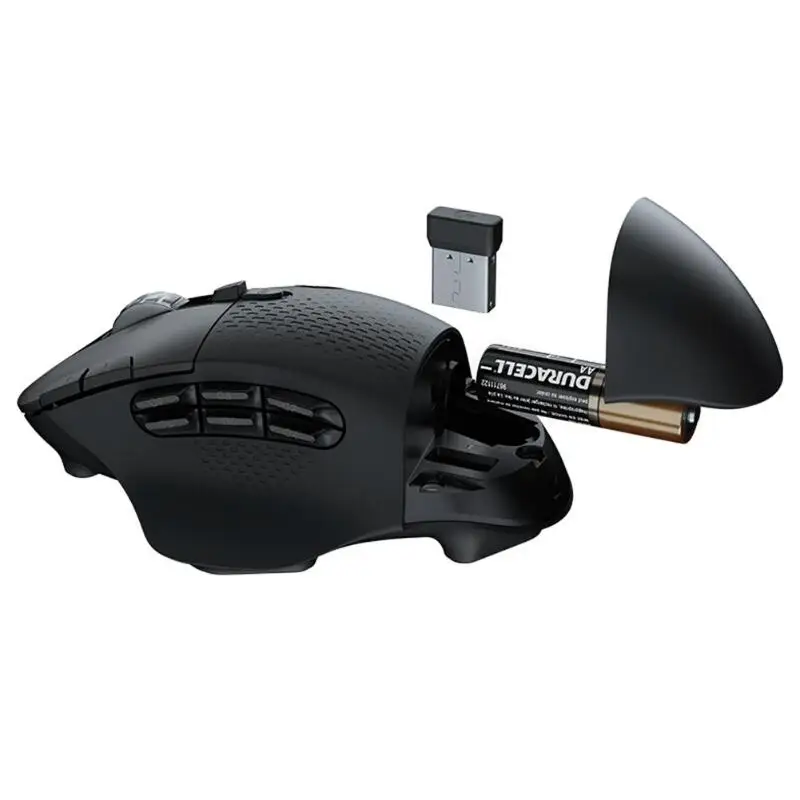 Игровая мышь с 15 программируемыми клавишами, беспроводная, Bluetooth, 16000 dpi, Регулируемая оптическая мышь, беспроводная мышь