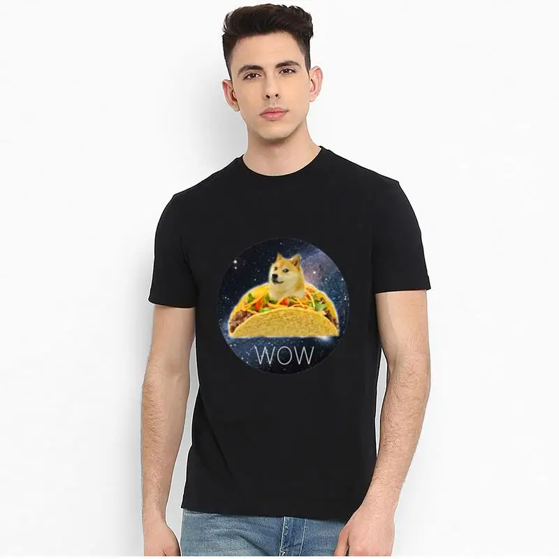 

Vintage Doge Taco Wow t shirt loose size 174xl fitted lana del rey streetwear gents t shirt tee