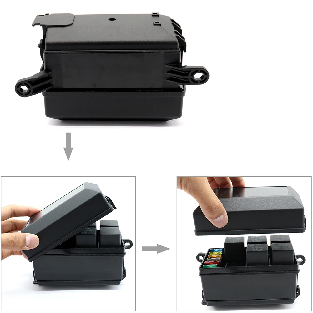 Automobile Car Auto 12V Fuse Box Relay Holder Spade Terminals Car Accessory Switches & Relays for cars automotive marine boats Automobile Car Auto 12V Fuse Box Relay Holder Spade Terminals Car Accessory Switches & Relays for cars automotive marine boats