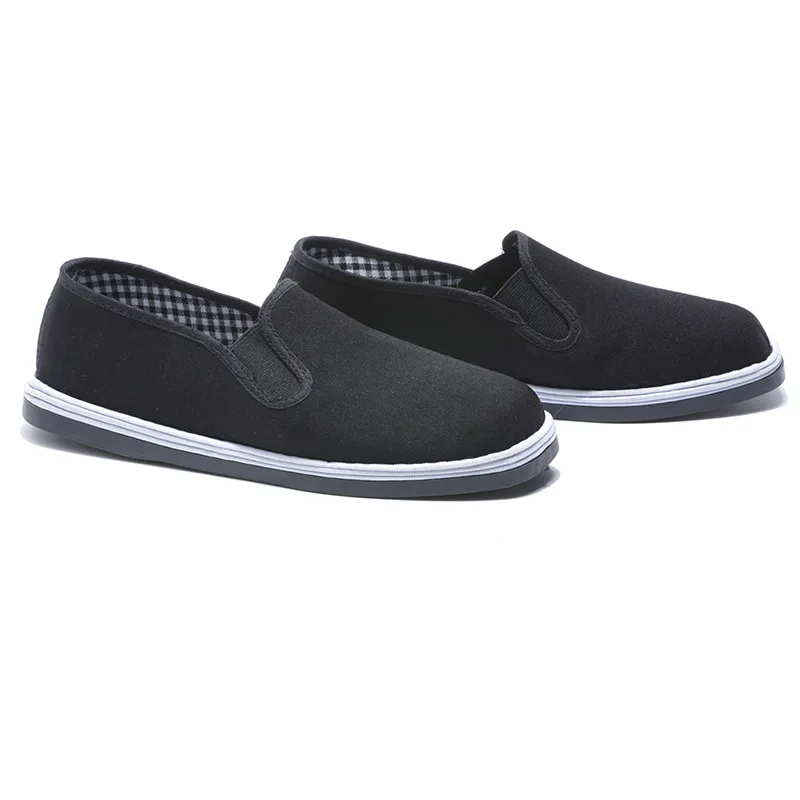 

Men's Old Beijing Cloth Shoes Handmade Sewing Faux Resin Sole Anti-slip Wearable Comfortable Labor Cloth Shoes Shoes