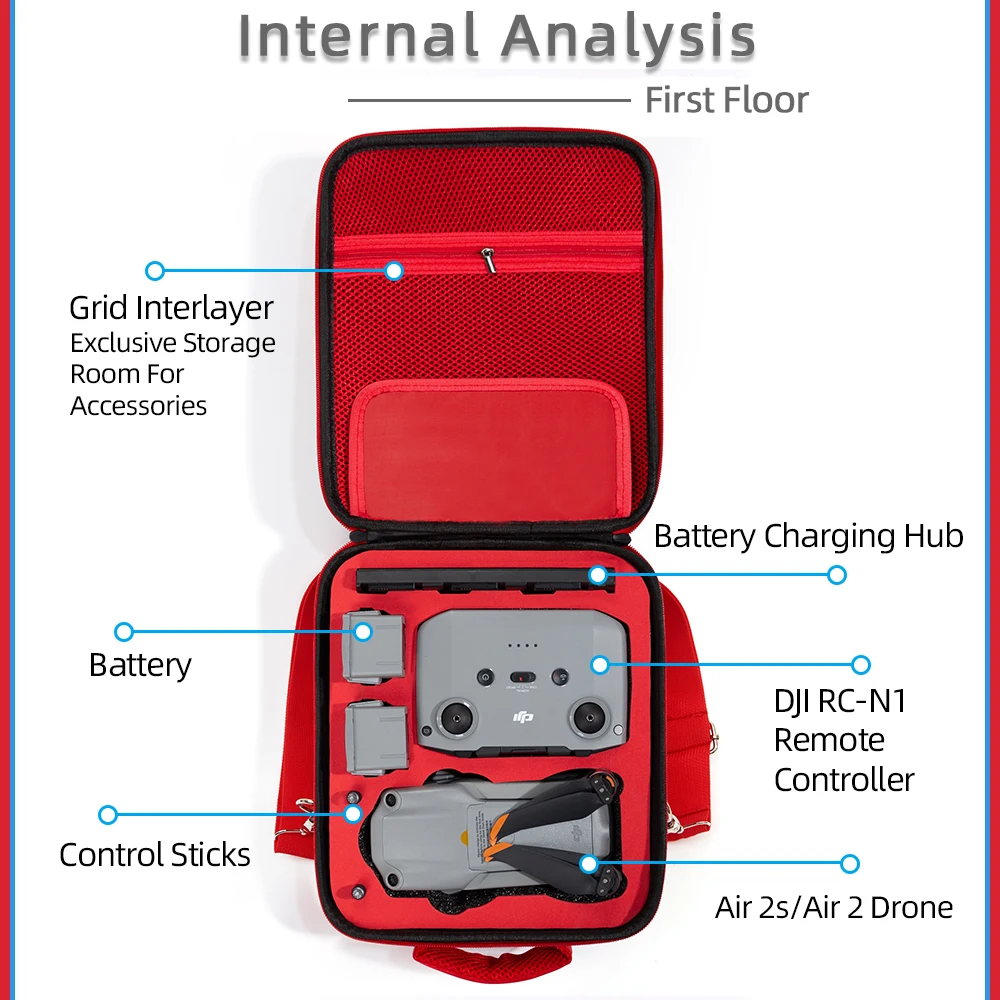 Dji Mini 2 Bag Mavic Air 2s Original Bag Mavic 2 Case Shoulder 100% Brand Genuine Article Waterproof Shoulder Bag For Mavic 2 cute camera bags