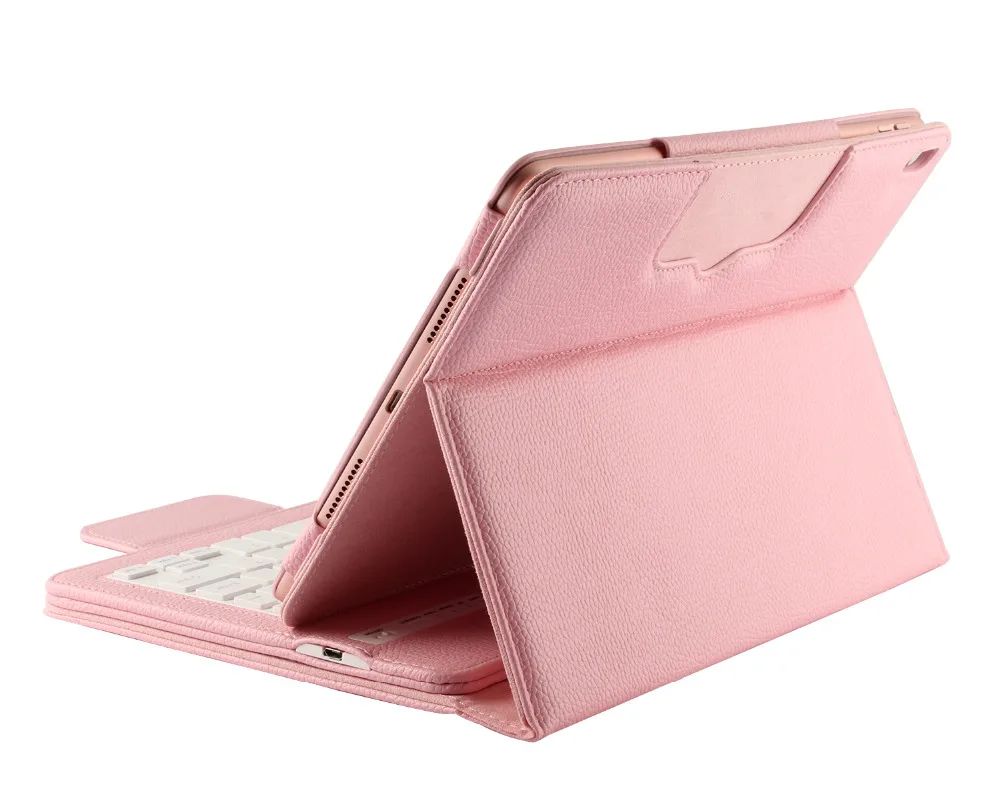 ipad 10.2寸荔枝纹ABS分体蓝牙键盘皮套 IP09 (10)