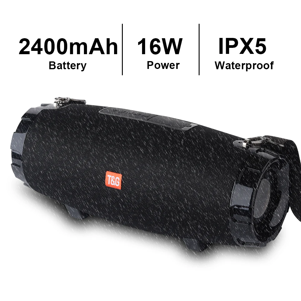 

TG526 wireless Bluetooth speaker Portable Column Boombox Outdoor Waterproof Loudspeaker xtreme support FM Radio TF USB For Phone