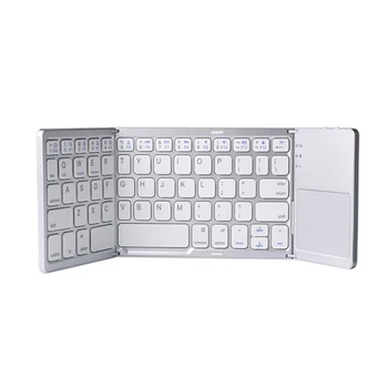 

Mini folding keyboard Bluetooth Foldable Wireless Keypad with Touchpad for Windows,Android,ios Microsoft Tablet ipad Phone