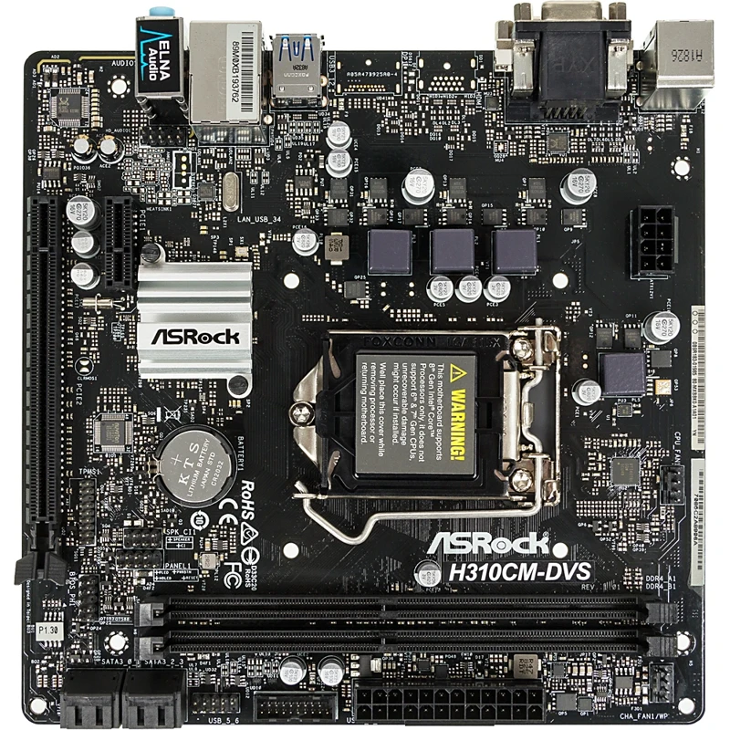Материнская плата ASROCK H310CM-DVS