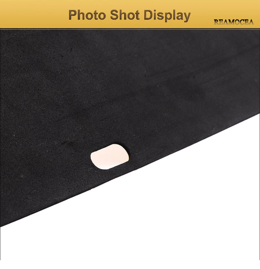 Reamocea 5Pcs Car License Plate Shock Silencer Pad Cotton Insulation Pads Frame Buffer Silencer Pad soundproofing foam Pads (4)