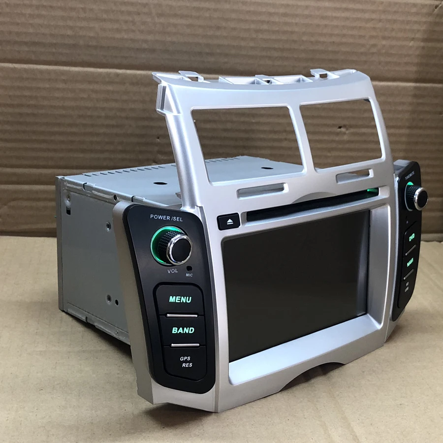 BYNCG 2din 6.2INCH Car DVD Multimedia Player for TOYOTA YARIS 2005-2011 Autoradio GPS Navigation Stereo Music Audio Player
