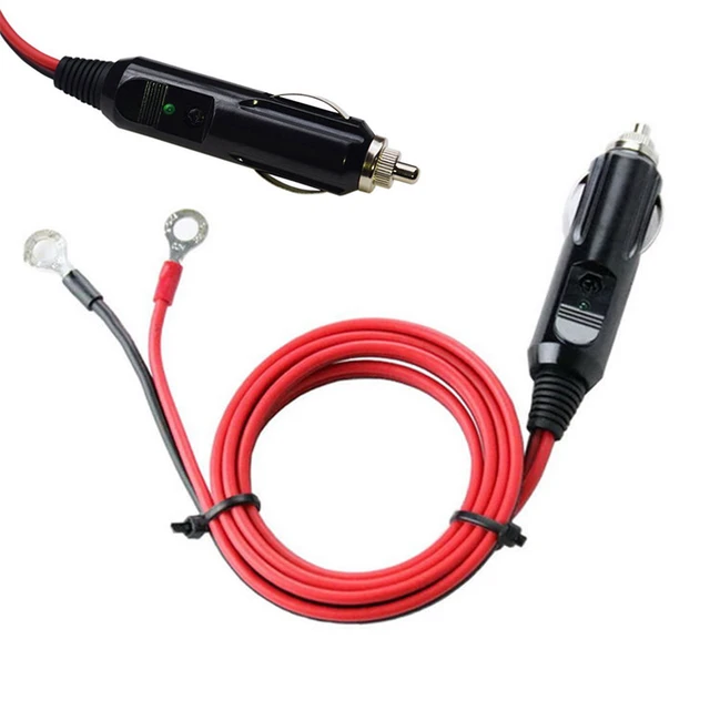 12v male plug 2024 cigarette lighter adapter
