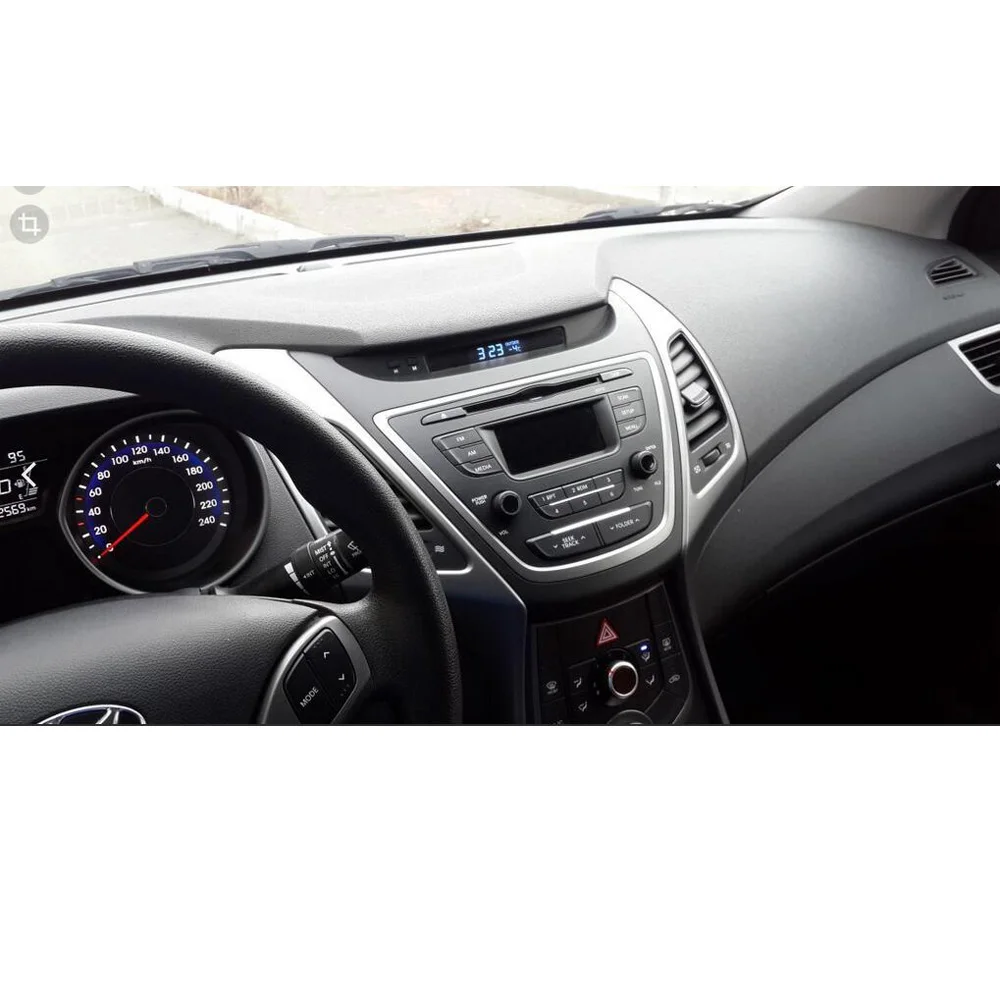  Sinosmart Tesla style car gps radio navigation player for Hyundai Elantra 2012 for Elantra MD for A