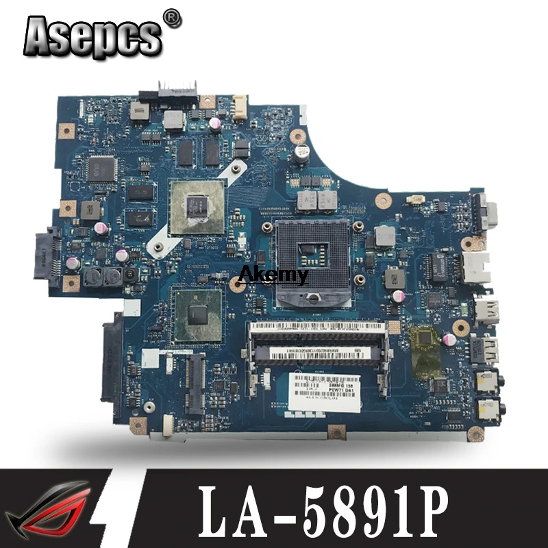 LA-5893P материнская плата для ноутбука For Acer 5740 5741 5742 5741G 5742GLA-5891P LA-5894P 8 * видеопамяти |