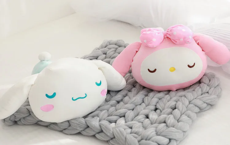 Кошка детская игрушка аниме кролик мягкая подушка для сна пудинг собака игрушка для детей подарок на день рождения