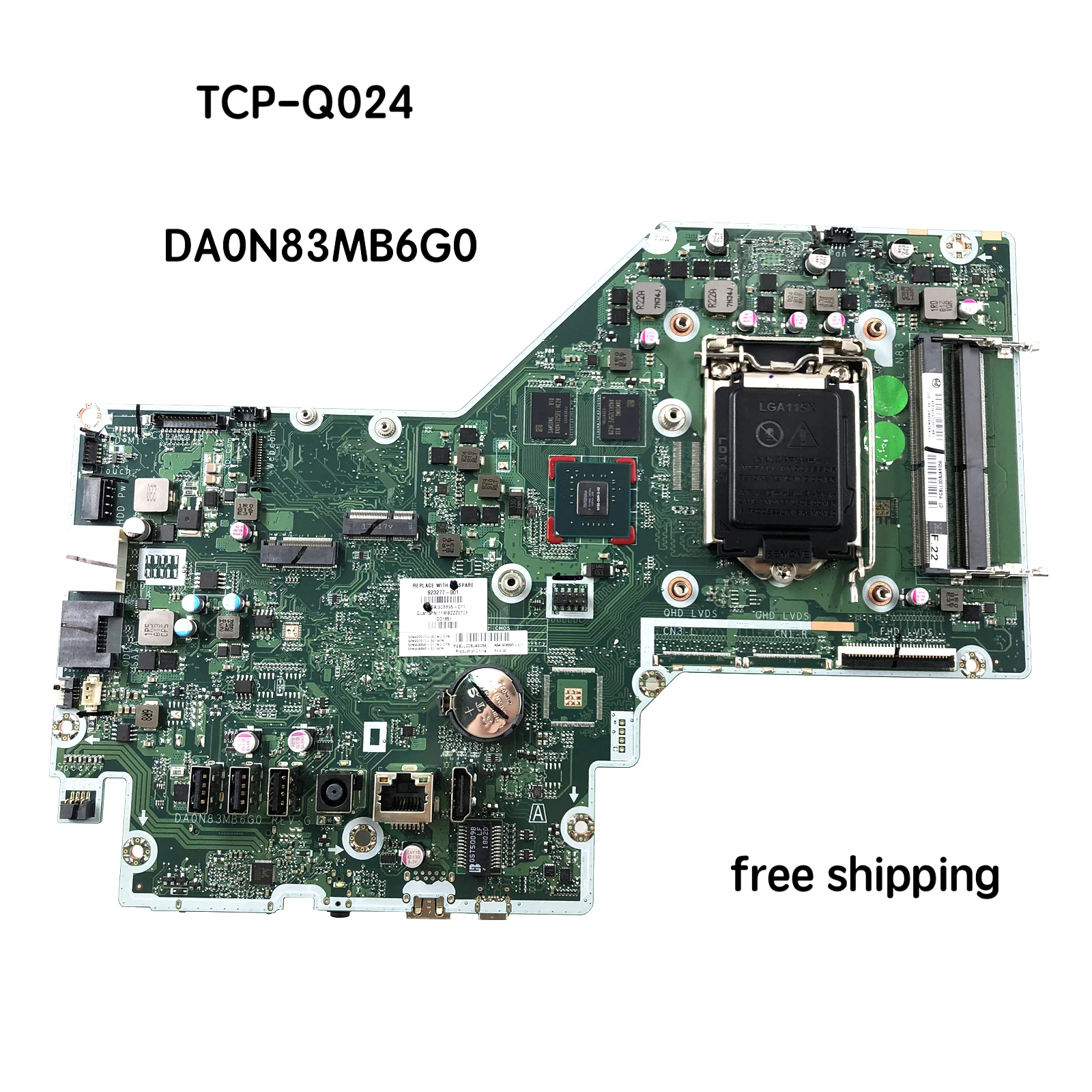 908895-001 аккумулятор большой емкости для hp павильон TCP-Q024 материнская плата AIO 908895-601 DA0N83MB6G0 материнская плата полностью протестировано работы
