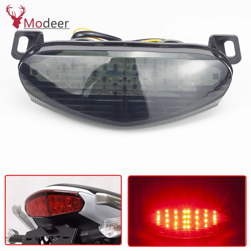 For Kawasaki Ninja 650R ER6N ER6F ER 6F 6N 2009 2010 2011 Motorcycle Rear Tail Light Brake Turn Signals Integrated LED |