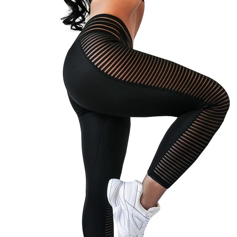Женские спортивные легинсы пуш-ап CHRLEISURE, эластичные черные легинсы с высокой талией для занятий спортом