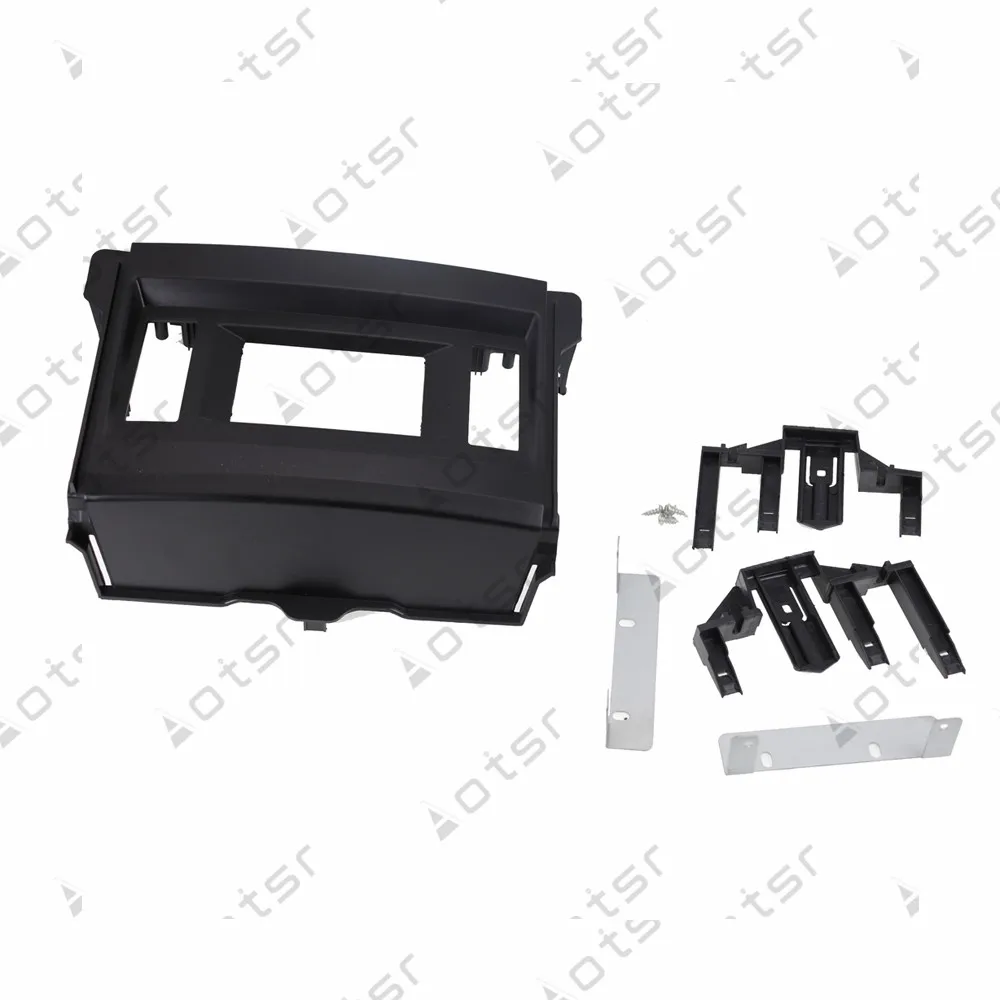 Стерео панель пластина автомобиля радио фасции для TOYOTA Land Cruiser Prado 2009-2013 с 4," LHD дисплей переоборудование рамка
