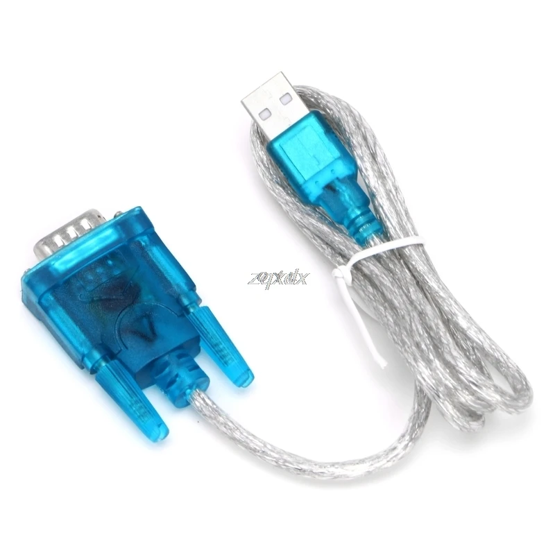 USB к RS232 RS-232(DB9) стандартный последовательный кабель конвертер адаптер для ПК Z09