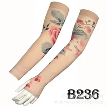 Тату ледяной рукав-Тао Чжи нарукавники высокое качество действительно вискоза нарукавник с татуировкой в студенческом стиле Защита от солнца