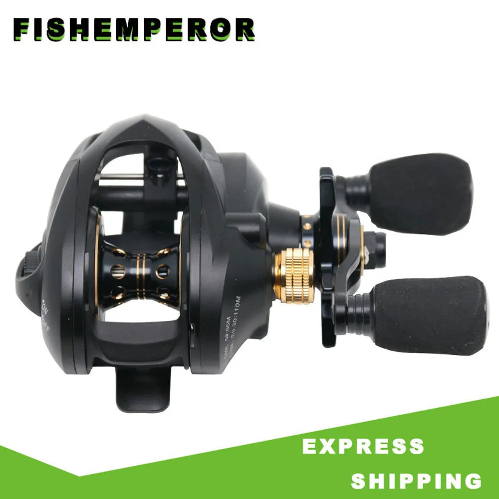 

Baitcasting Reels Saltwater Casting Reel Carp Tackle Tsurinoya Fishing Accessories Wheel Max Drag 8KG 7.2:1 High Rotating Speed