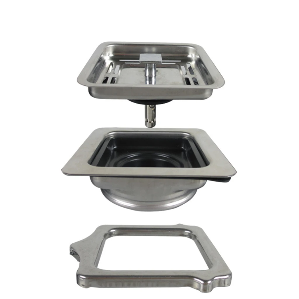 Garbage Disposer Drain Basket Food Waste Disposer Accessories Adapter Caliber Rust Free