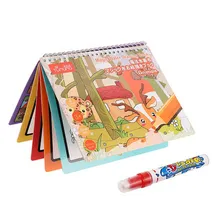 Детский образовательный водный альбом живописи раннее образование KAZI Экологически чистая живопись может иметь переработку магии