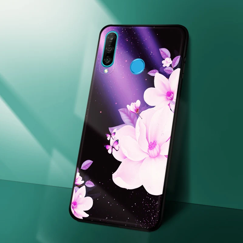 Силиконовый телефон для Huawei P Smart 2018 2019 2020 Z P30 Pro P40 Lite E P9 Plus Силиконовая задняя