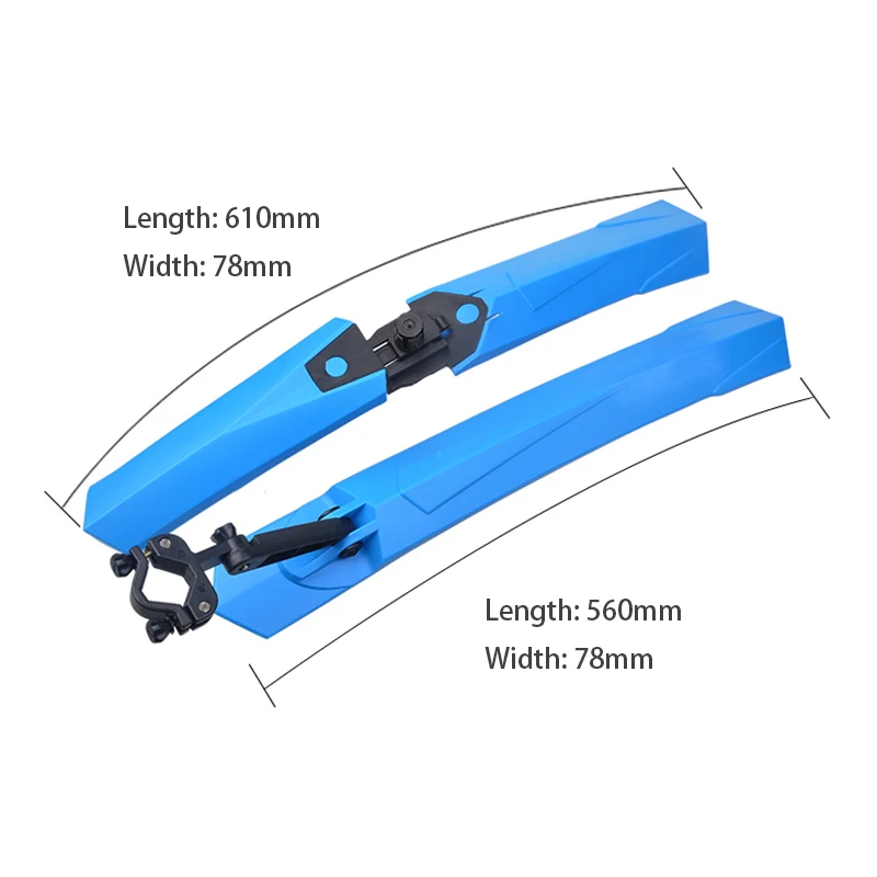 High quality MTB bicycle fender mudguard mountain bike front rear mud guard wing plastic cycling fender parts accessories ass