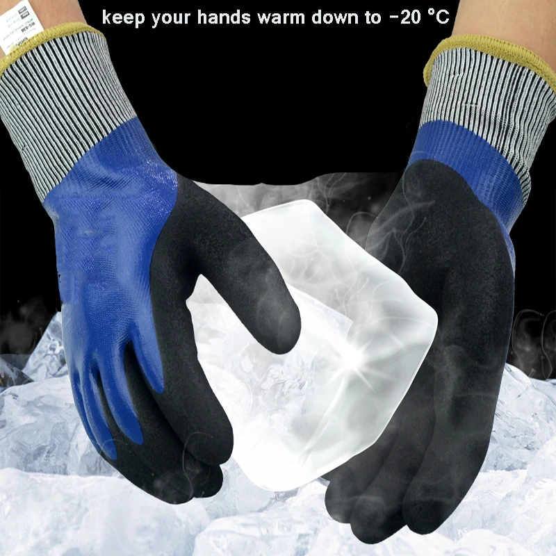 work-glove-30'c-freeze-flex-waterproof-oil-resistant-safety-food-insulated-thermal-warm-winter-garden-fishing-labor-water-proof