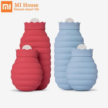 

Microwave Silicone Hot Water Bottle Foldable 3minutes Fast Heat Safety Leakproof Hot Water Bag For Winter Travel