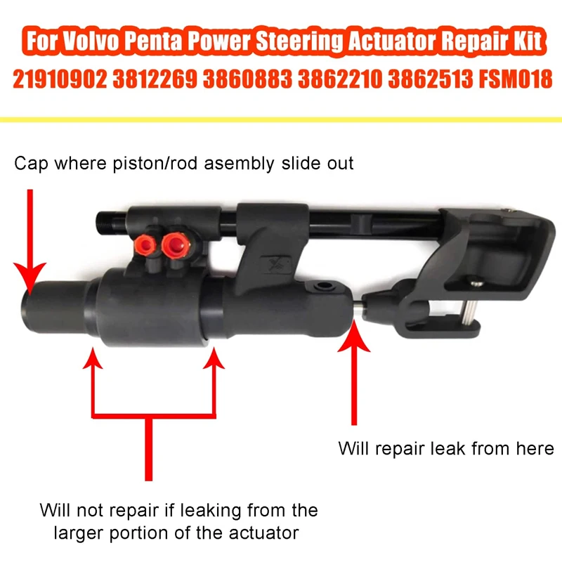 Kit De Réparation De Joint D'actionneur De Direction Assistée