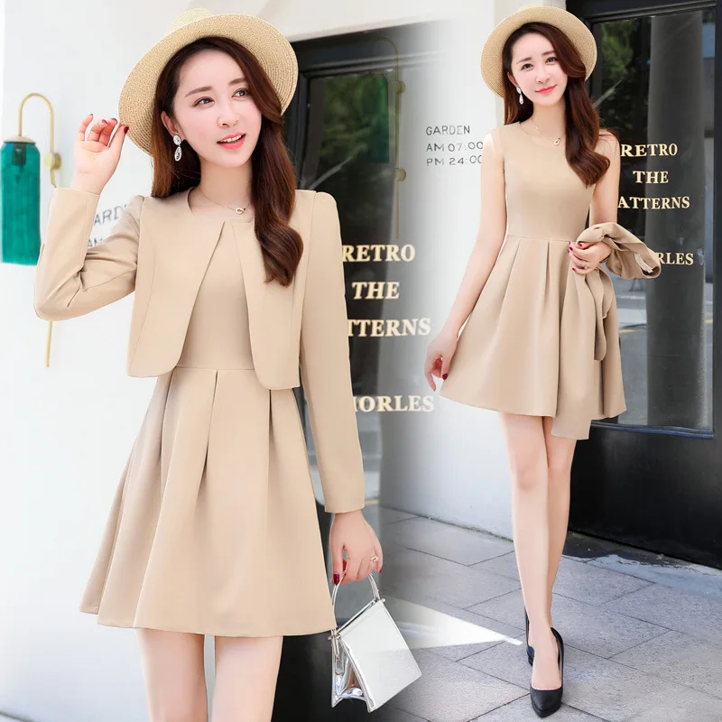 

Korean-style Crew Neck Long Sleeve Fashion Elegant Versatile Elegant 2018 Autumn Solid Color Simple