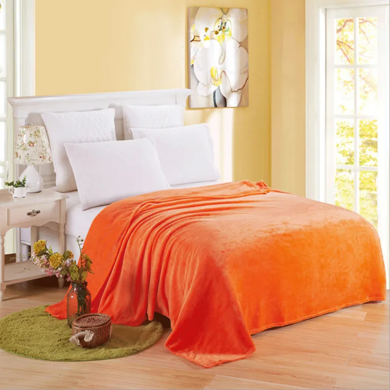 Супер мягкое теплое плюшевое бархатное одеяло диван домашняя кровать Флисовое одеяло Твин Полный размер