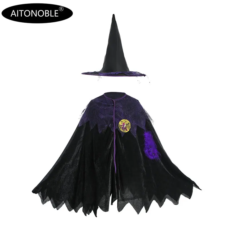 Aitonoble New Costume Child Cute Costume Supergir Dress Girl's Dress Cosplay Halloween For Halloween cosplay