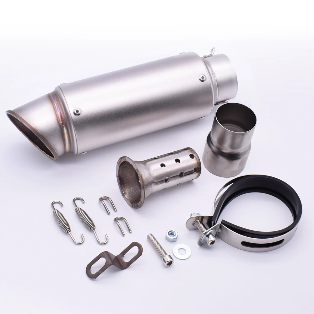 

51mm 61mm Motorcycle pipe exhaust with DB killer Exhaust Pipe Muffler For KTM 450SX-F 505SX-F 400EXC-R 450SX-R 450XCR-W 450EXC-R