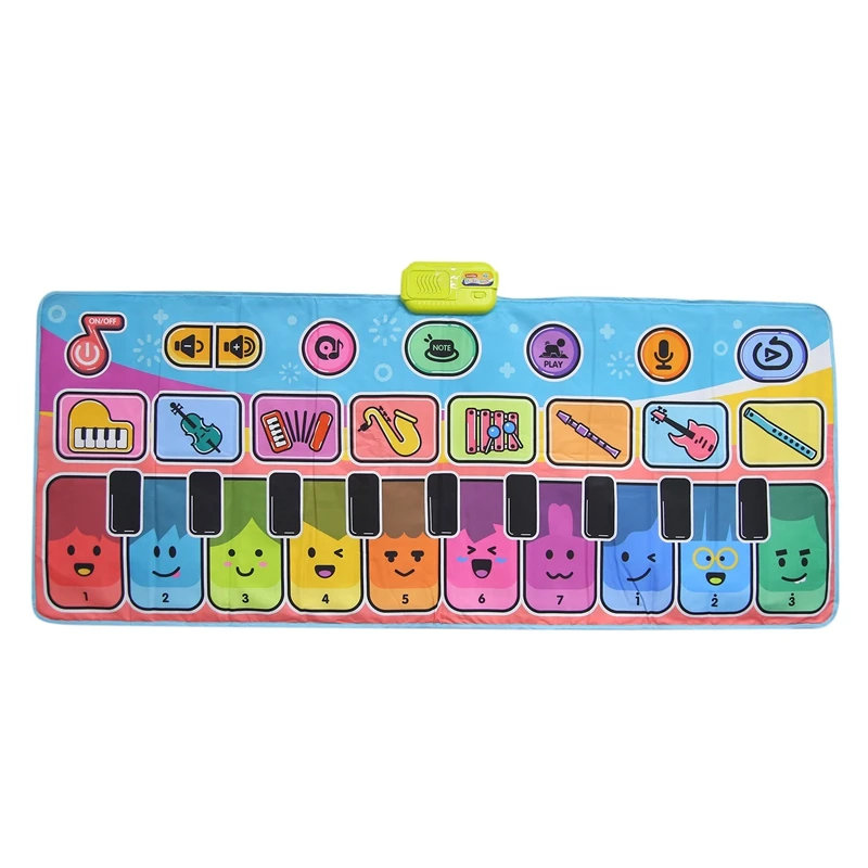 Esteras musicales para niños, tapete de Piano para niños, tapete teclado Musical para niñas, cumpleaños para bebés y niños pequeños|Juguete fundido a presión y vehículos de juguete| - AliExpress