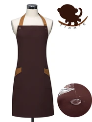 Hot Sale Cooking Kitchen Apron For Woman Men Chef Waiter Cafe Shop BBQ Hairdresser Aprons Bibs Kitchen Accessory