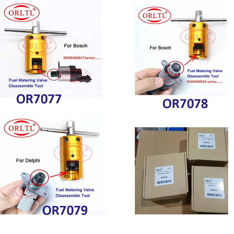 Съемные клапаны ORLTL SCV PVC PCV Rama инструменты для демонтажа топлива DELPHI BOSCH 617 818 |