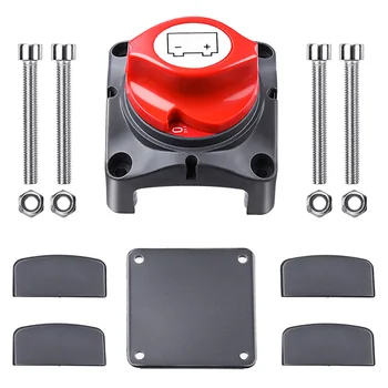 

12V-60V 100A-300A Car Auto RV Marine Boat Battery Selector Isolator Disconnect Rotary Switch Cut For Car/RV/Boat/Marine