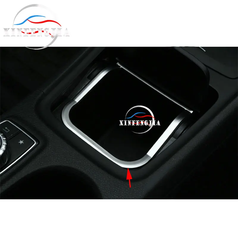 Для Mercedes-Benz A B CLA GLA Class W176 C117 W246 X156 13-17 центр управления коробка для хранения Крышка отделка