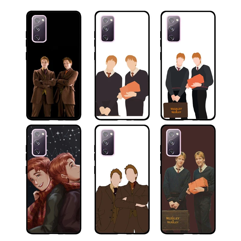 Fred and George Weasley Case For Samsung Galaxy S21 Ultra S20 FE S10e S8 S9 S10 Plus Note 10 9 20 Cover | Мобильные телефоны и