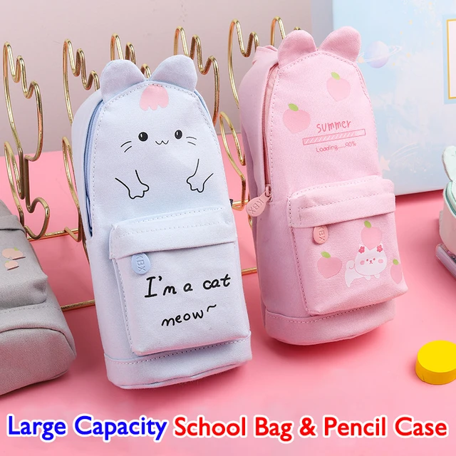 Kawaii Cute Office Storage, Pencil-box Organizer