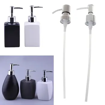 

Stainless Steel Soap Dispenser Nozzle 12 OZ Built in Hand Lotion Pump Fitting T8WE