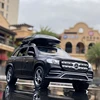 1:32 GLS GLS580 SUV Alloy Car Model Diecasts Metal Toy Vehicles Car Model Simulation Sound and Light Collection Childrens Gifts 1