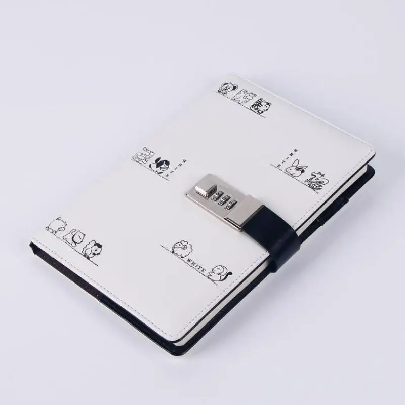 A5 Notebook Diary With Lock Password Book Planner Refill Daily Journal Travelers Agenda Office School Stationery Gift A5 Notebook Diary With Lock Password Book Planner Refill Daily Journal Travelers Agenda Office School Stationery Gift