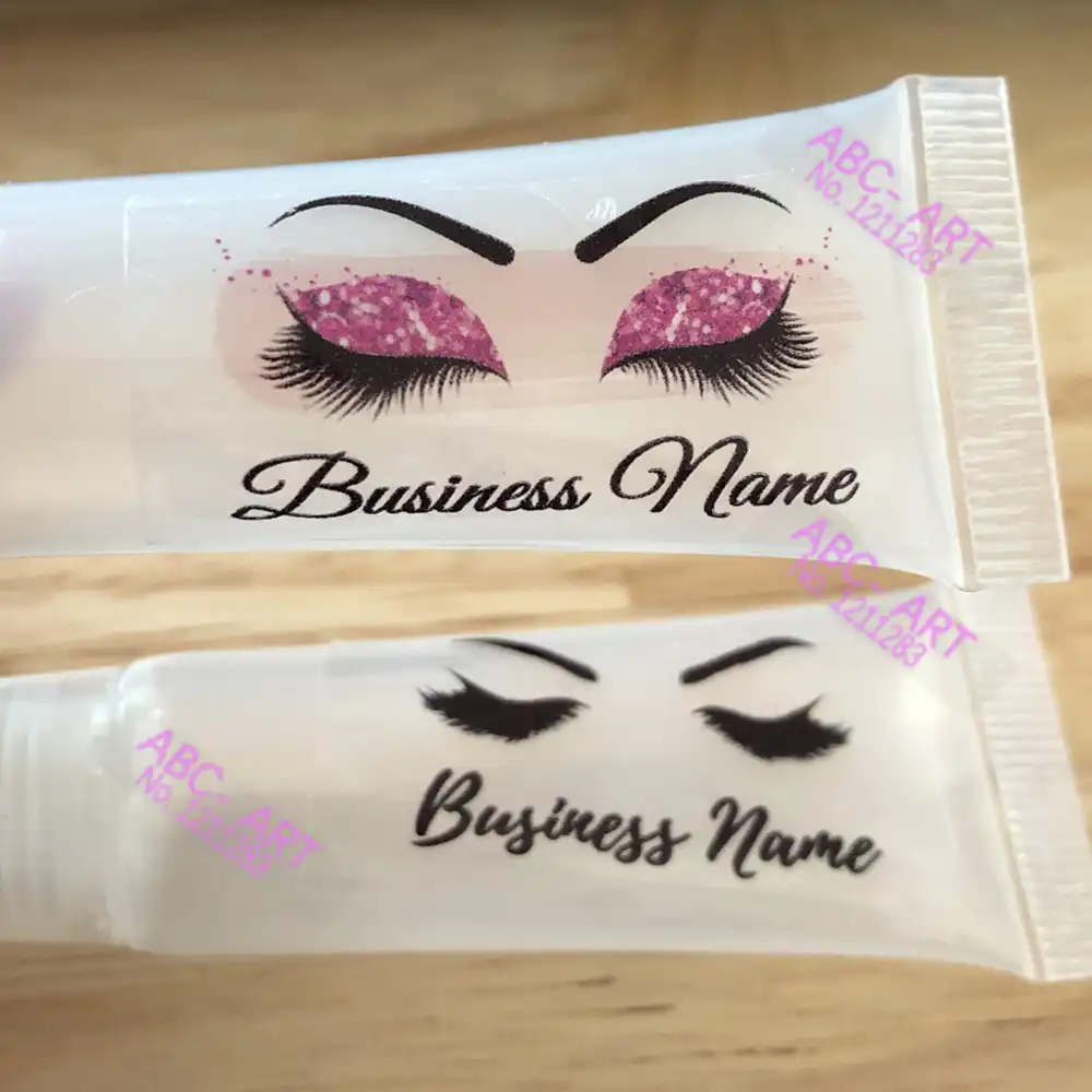make your own lip gloss labels