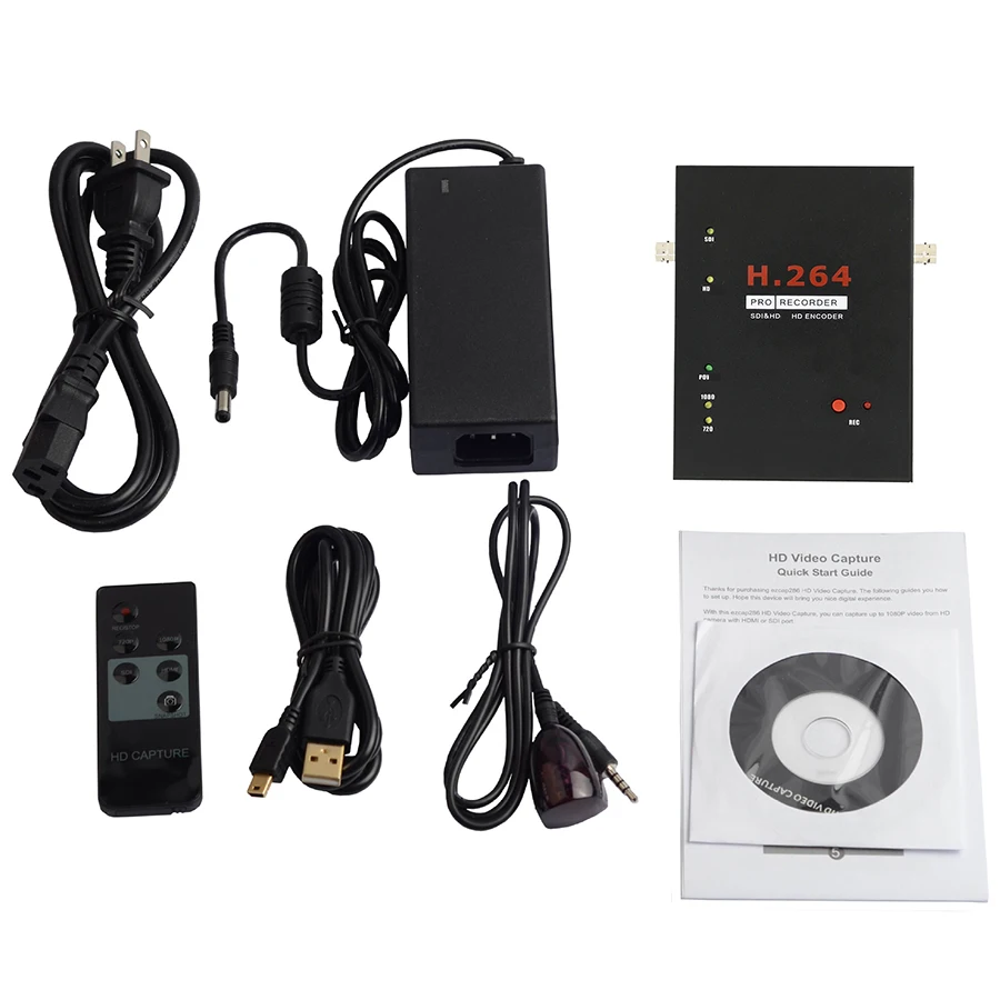 EZCAP 286 1080P HD SDI Video Game Capture Card Video Recorder USB Flash/HDD PS3 PS4 STB TV Camera Medical Endoscope video capture adapter