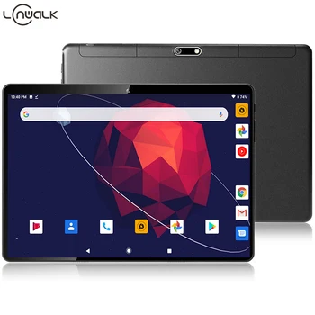 

Lonwalk T10 10.1 inch tablet PC Wifi GPS CE Android 9.0 WiFi Bluetooth Dual SIM Cards 3G Tablets 10.1 tablette 32GB